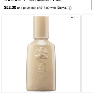 Oribe Matte Waves Textured Lotion - EUC